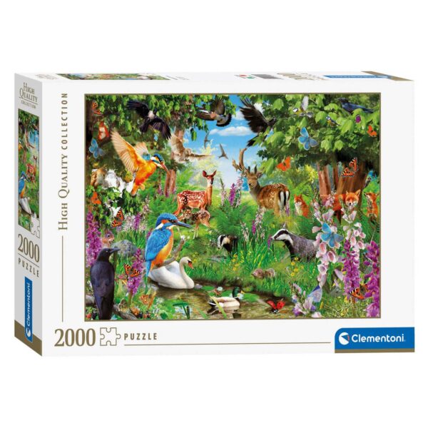 Clementoni Puzzel Fantastische Bosdieren