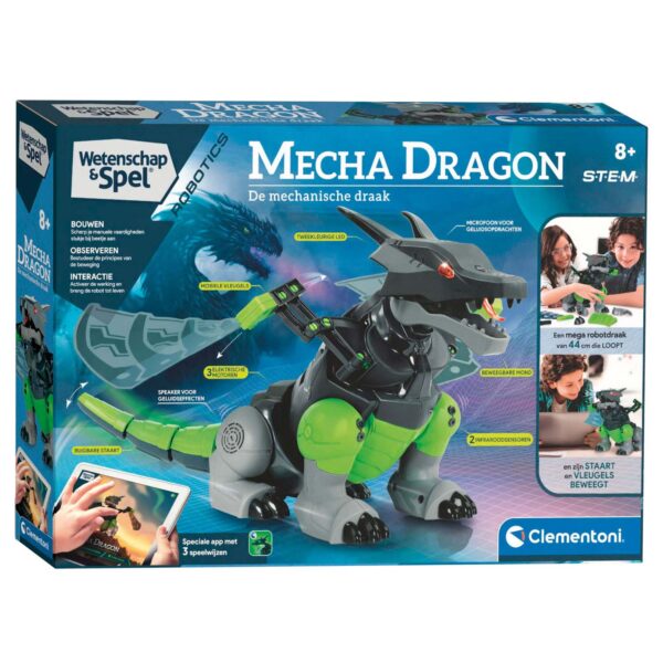 Clementoni Wetenschap & Spel Robotics  - Mecha Dragon