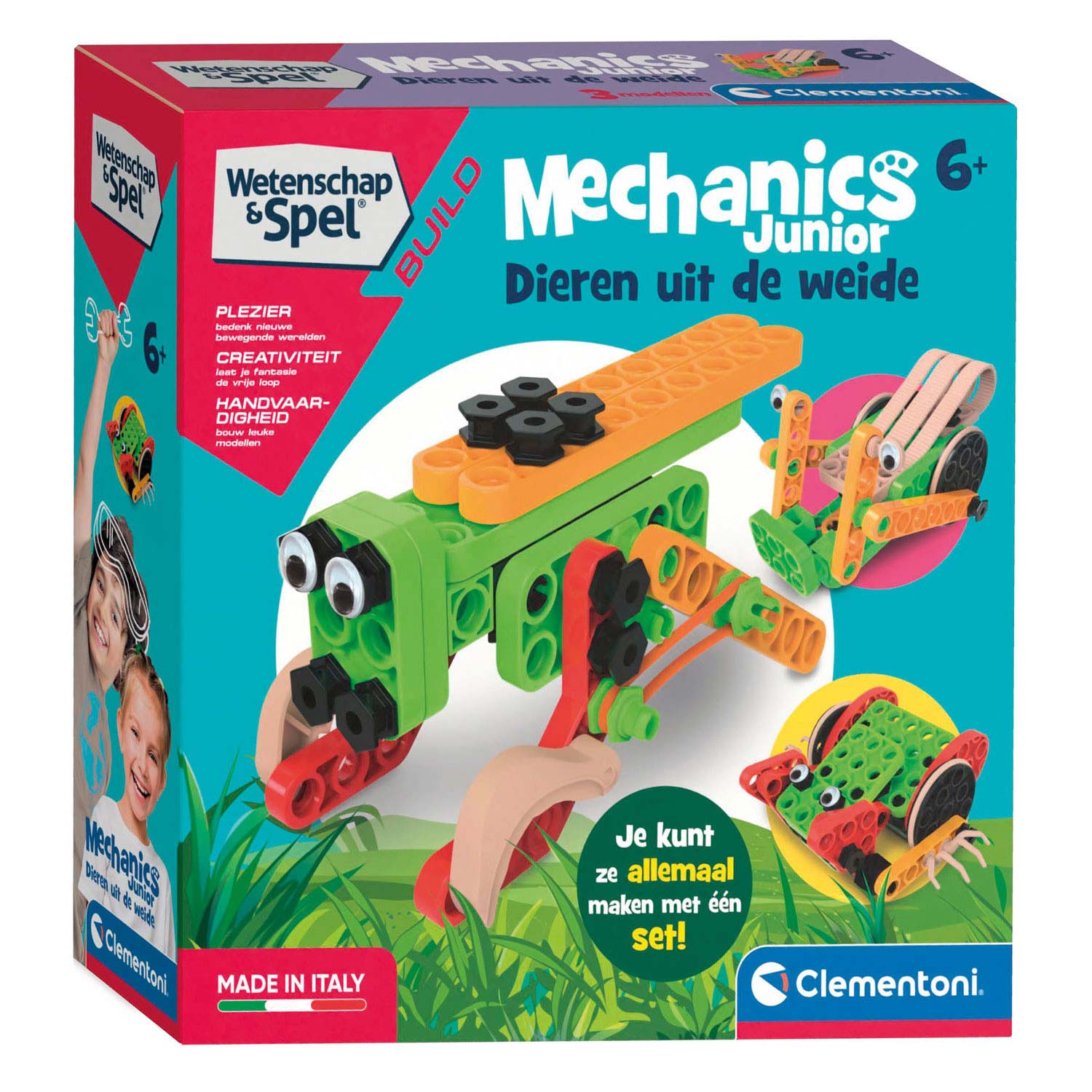 Clementoni Wetenschap & Spel Mechanica Junior - Insecten