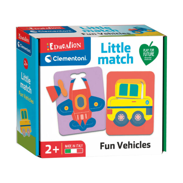 Clementoni Education - Little Match Voertuigen