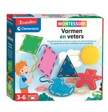 Clementoni Education Montessori - Vormen en Veters