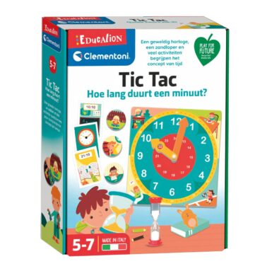 Clementoni Education - Tic Tac Hoe lang duurt een minuut?