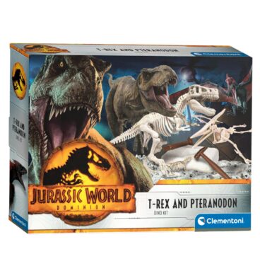 Clementoni Jurassic World T-Rex & Pteranodon Graafset