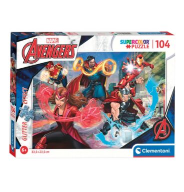 Clementoni Glitter Puzzel The Avengers