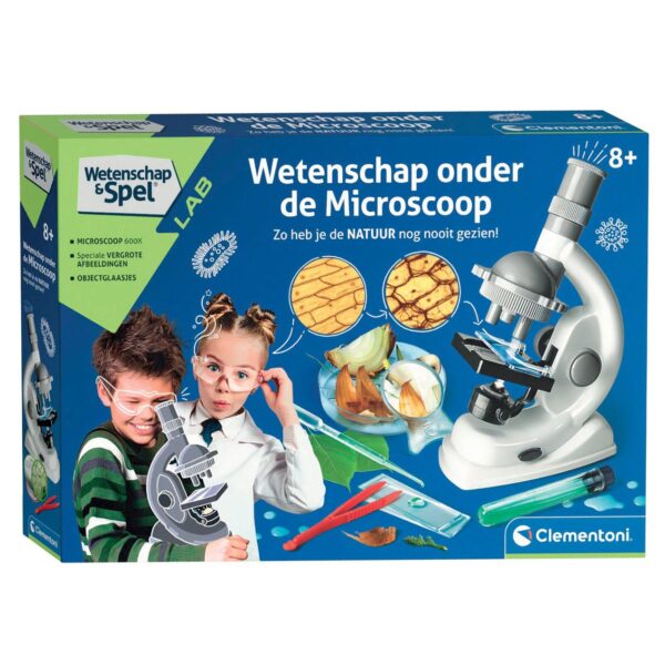 Clementoni Wetenschap & Spel - Wetenschappelijke Microscoop