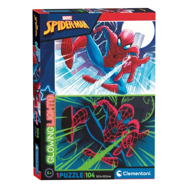 Clementoni Glow in the Dark Puzzel Spiderman