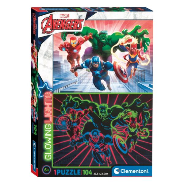 Clementoni Glow in the Dark Puzzel Avengers