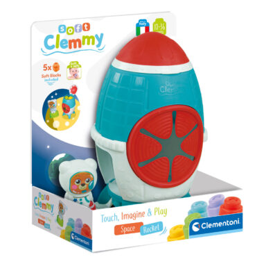 Clementoni Baby Clemmy - Sensory Raket met Blokken