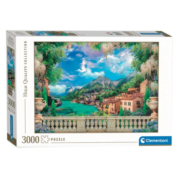 Clementoni Puzzel Terrace on Lake