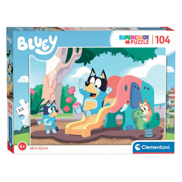 Clementoni Legpuzzel Bluey op de Glijbaan