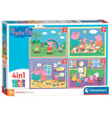 Clementoni 4in1 Puzzel Peppa Pig