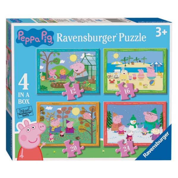 Peppa Pig Seizoenen Puzzel