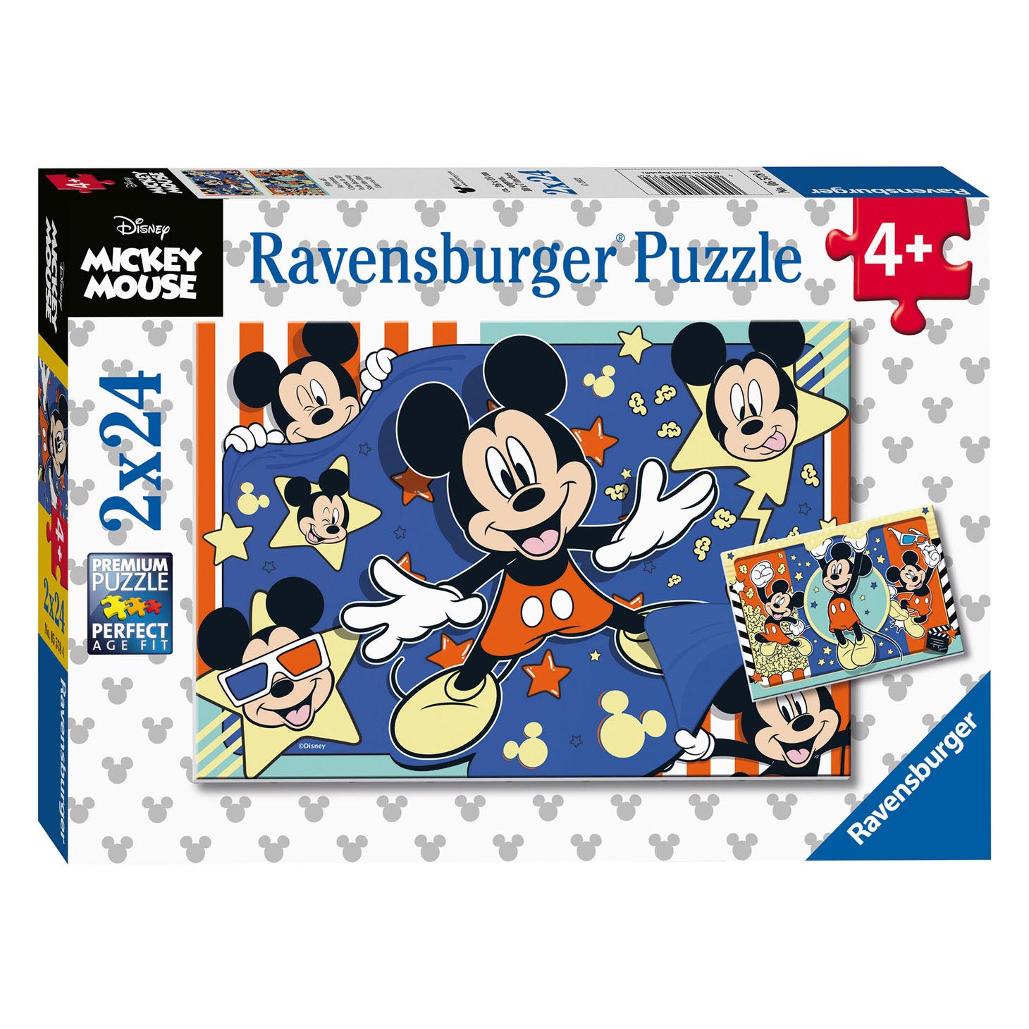 Mickey Mouse in de Bioscoop Legpuzzel