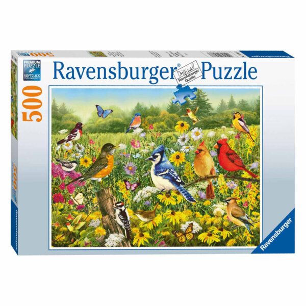 Vogels in de Wei Legpuzzel