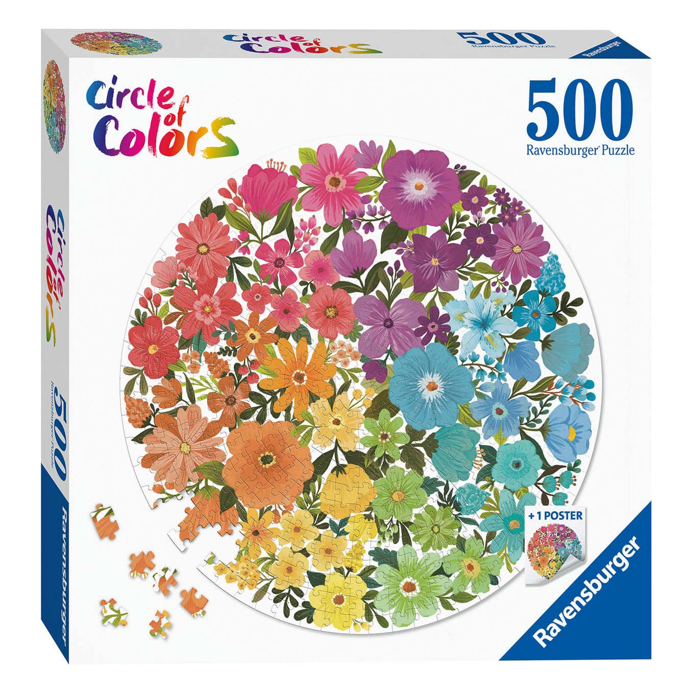 Circle of Colors Puzzels - Flowers