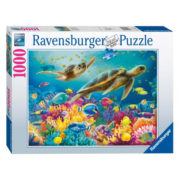 Blauwe Onderwaterwereld Legpuzzel