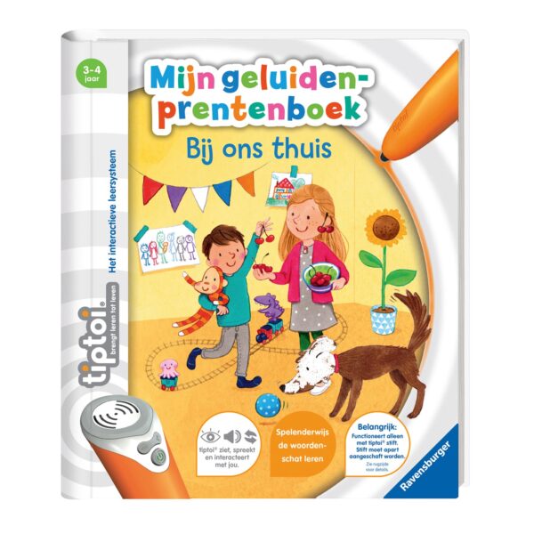 Tiptoi Mijn Geluiden Prentenboek - Bij ons Thuis