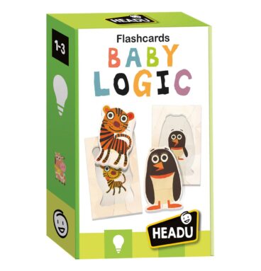 Headu Flashcards Baby Logic Vormen en Sorteren Puzzel