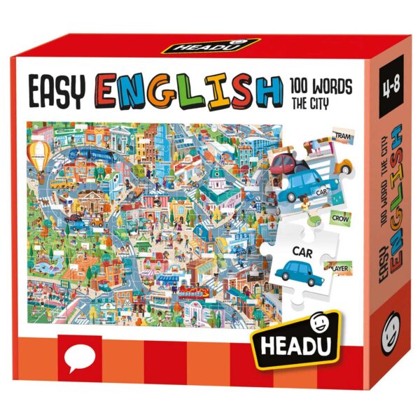 Headu Easy English 100 Words City