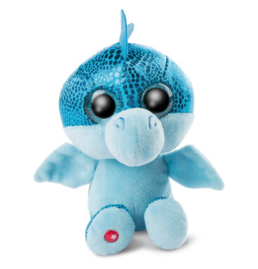 Nici Glubschis Pluchen Knuffel Draak Blauw Jet-Jet