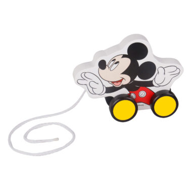 Mickey Mouse Houten Trekfiguur