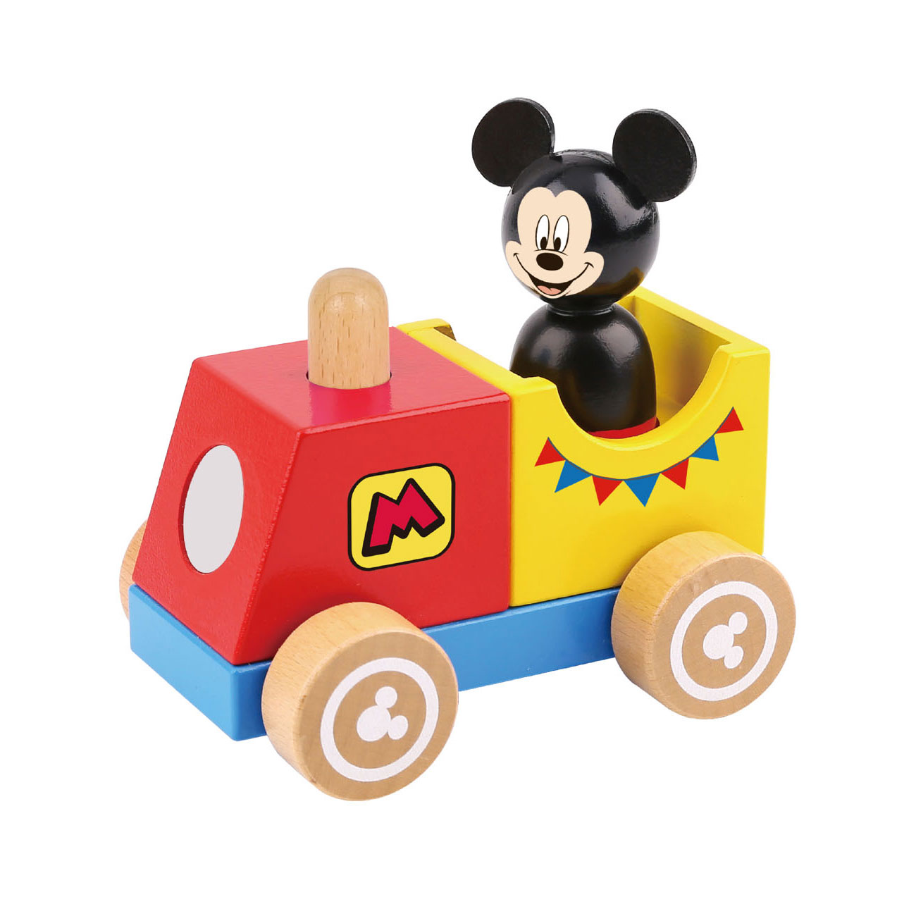 Disney Mickey Mouse Houten Stapeltrein