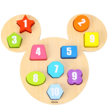 Disney Mickey Mouse Vormenpuzzel Cijfers