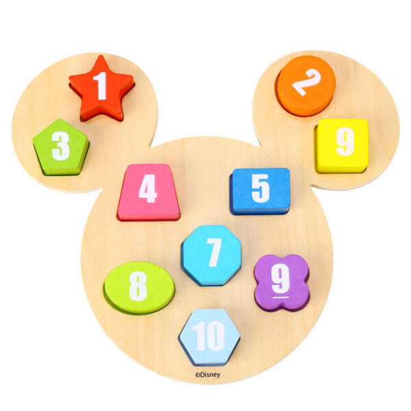 Disney Mickey Mouse Vormenpuzzel Cijfers