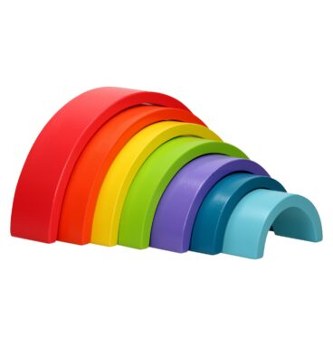 Joueco Houten Regenboog