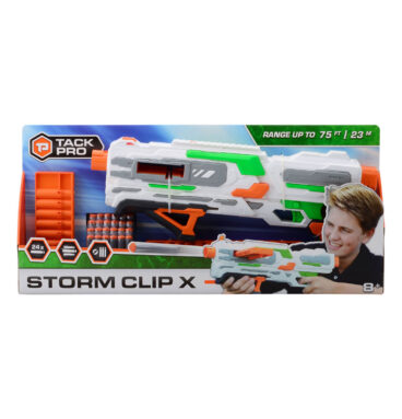 Tack Pro® Storm Clip X met 2 clips en 24 darts