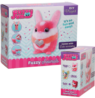 Fuzzy Fun Animals XL - Muis