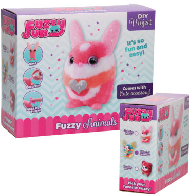 Fuzzy Fun Animals XL - Hertje