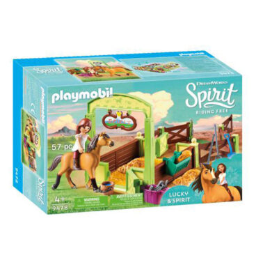 Playmobil Spirit Lucky & Spirit met Paardenbox - 9478