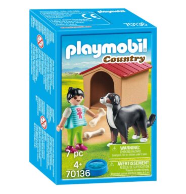Playmobil Country Kind met Hond - 70136