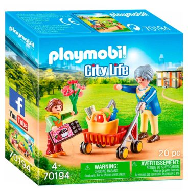 Playmobil City Life  Oma met Rollator - 70194