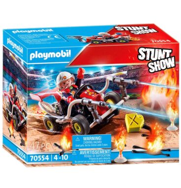 Playmobil Stuntshow Brandweerkart - 70554
