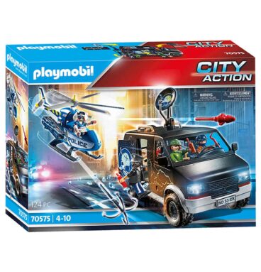 Playmobil City Action Politiehelikopter Achtervolging - 7057