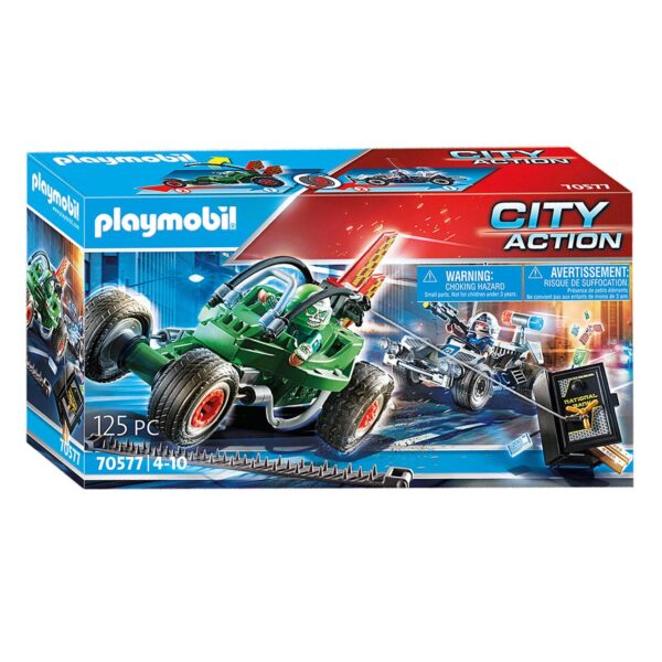 Playmobil City Action Politiekart Achtervolging van de Kluis