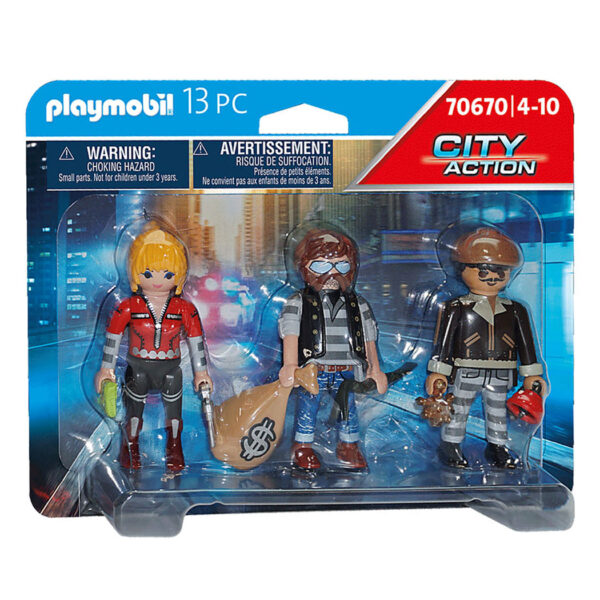 Playmobil City Action Figurenset Boeven - 70670