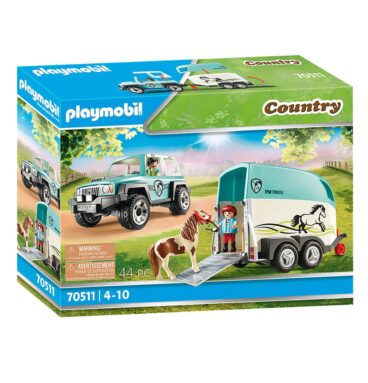 Playmobil Country Auto met Aanhanger - 70511