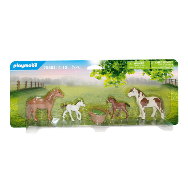 Playmobil Country Pony's met Veulens - 70682