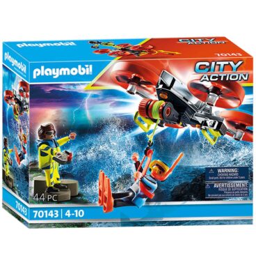 Playmobil City Action Reddingsduiker met Reddingsdrone - 701