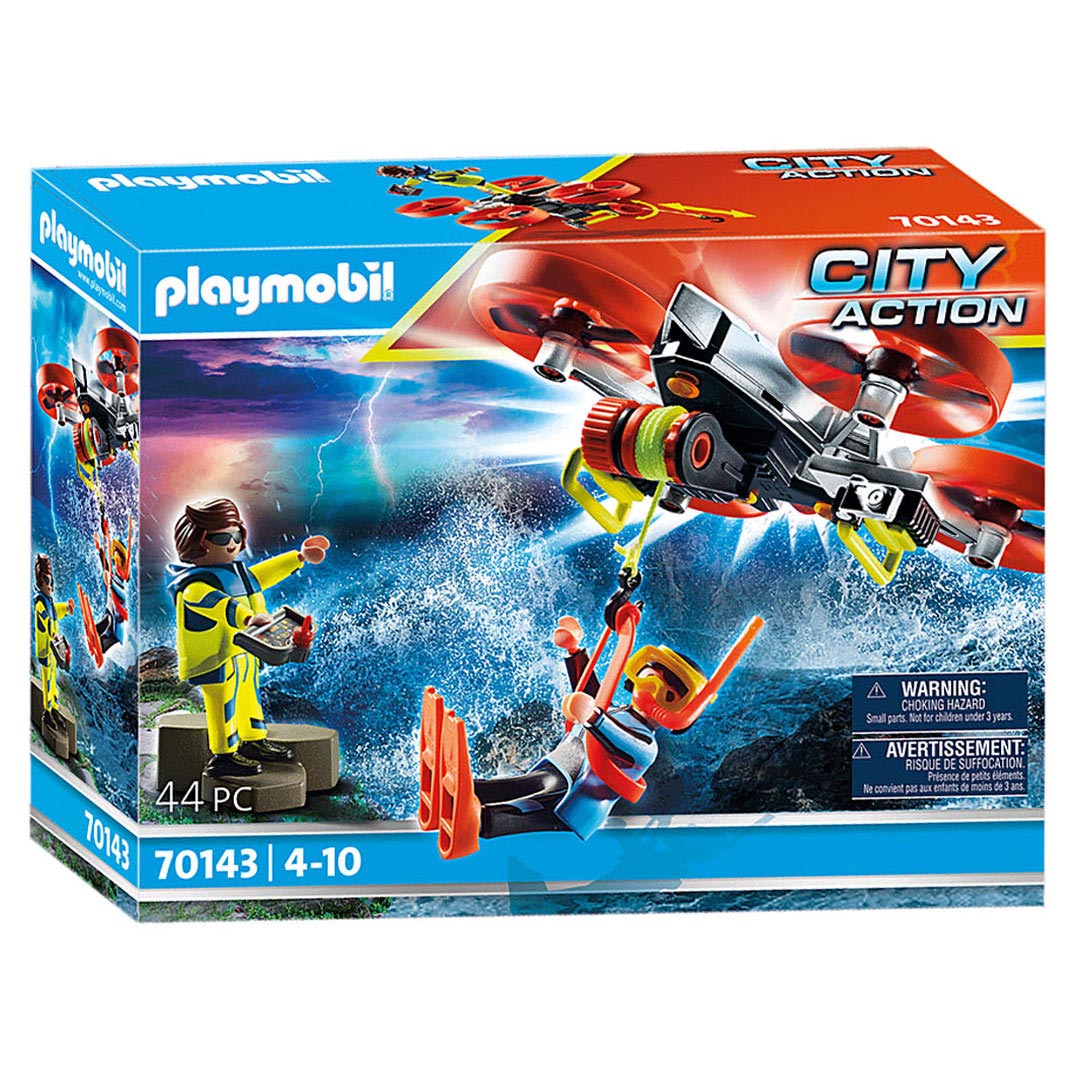 Playmobil City Action Reddingsduiker met Reddingsdrone - 701