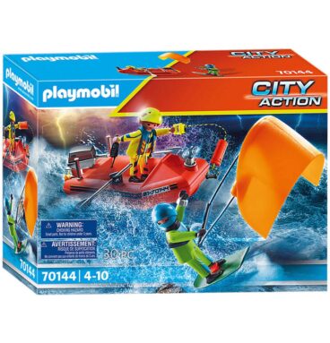 Playmobil City Action Kitesurfersredding met Boot - 70144