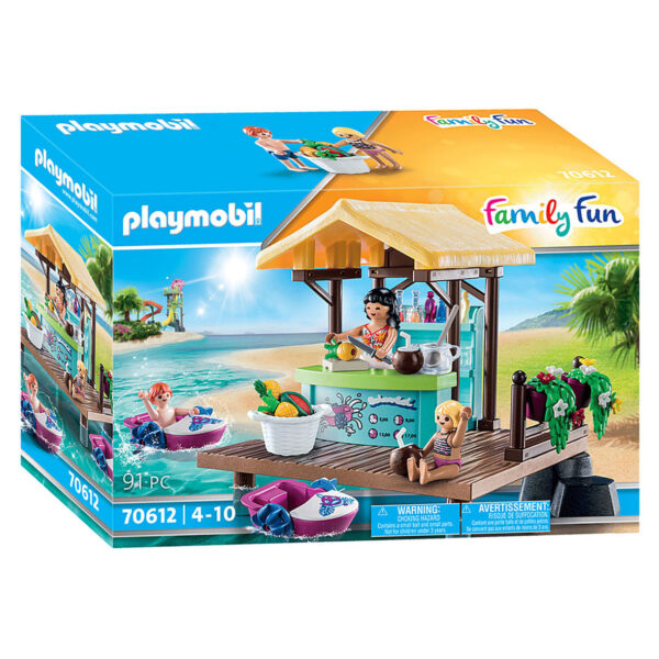 Playmobil Family Fun Waterfietsen Verhuur met Sapbar - 70612