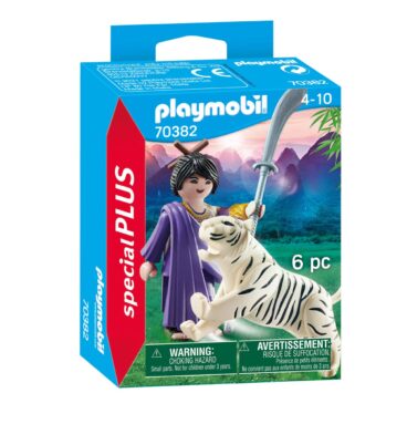 Playmobil Specials Aziatische Vechter met Tijger - 70382