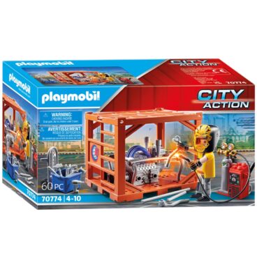 Playmobil City Action Container Productie - 70774