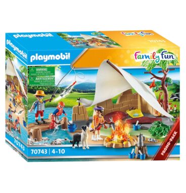 Playmobil Family Fun Familie op kampeertocht - 70743