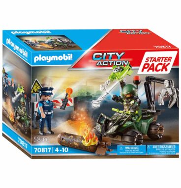 Playmobil City Action Starterset Politie Gevarentraining - 7