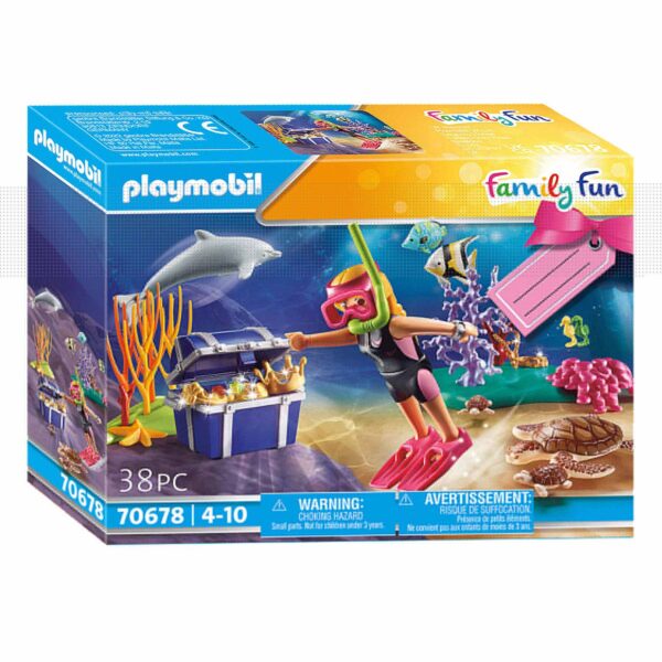 Playmobil Family Fun Cadeauset Schatduiker - 70678